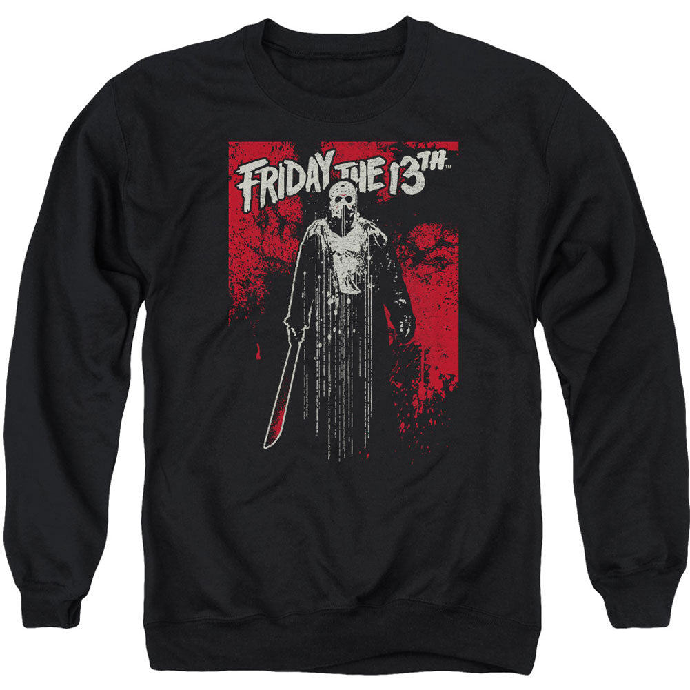 Friday The 13th Drip Adult Sweatshirt Front