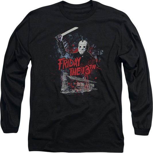 Friday The 13th Cabin Long Sleeve Front