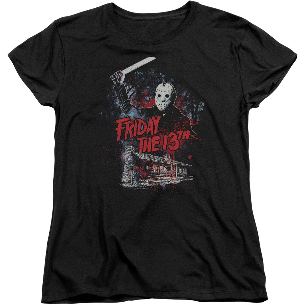 Friday The 13th Cabin Junior Top Front