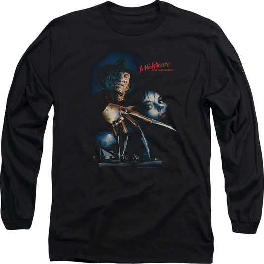 Nightmare On Elm Street Elm Street Poster Long Sleeve Front
