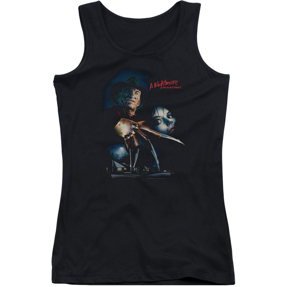 Nightmare On Elm Street Elm Street Poster Junior Top Front