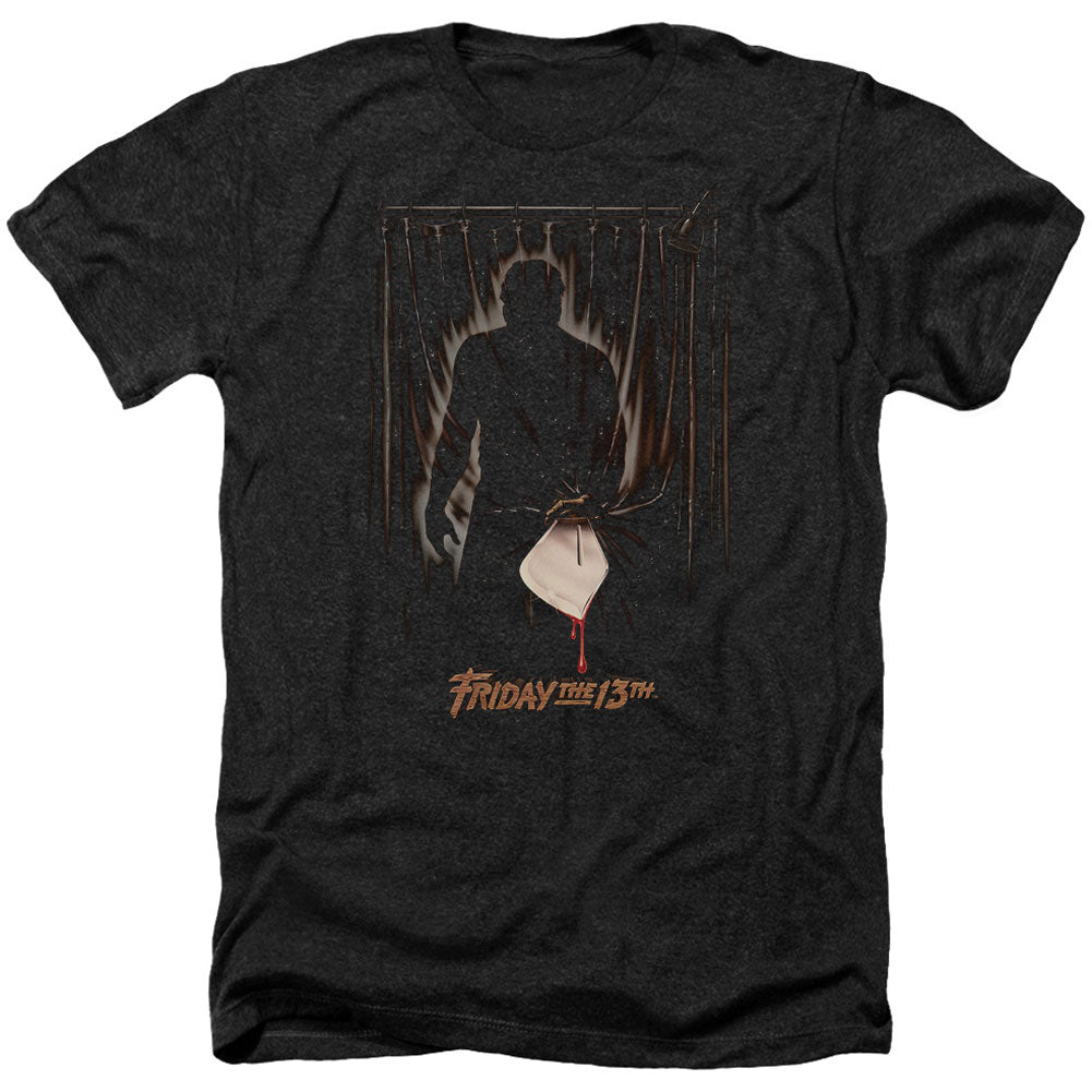 Friday The 13th Part 3 Poster Adult Heather 40% Poly T-shirt Front