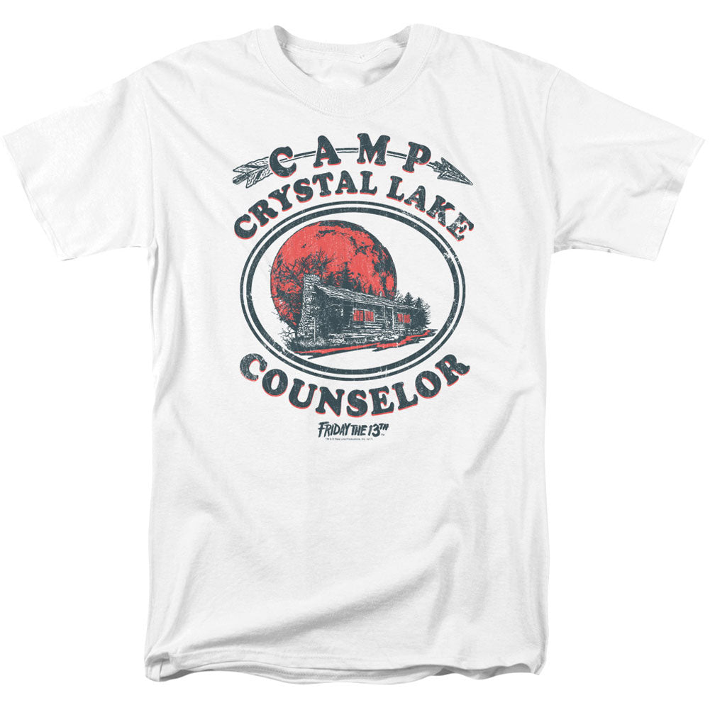 Friday The 13th Camp Counselor Adult T-shirt Front