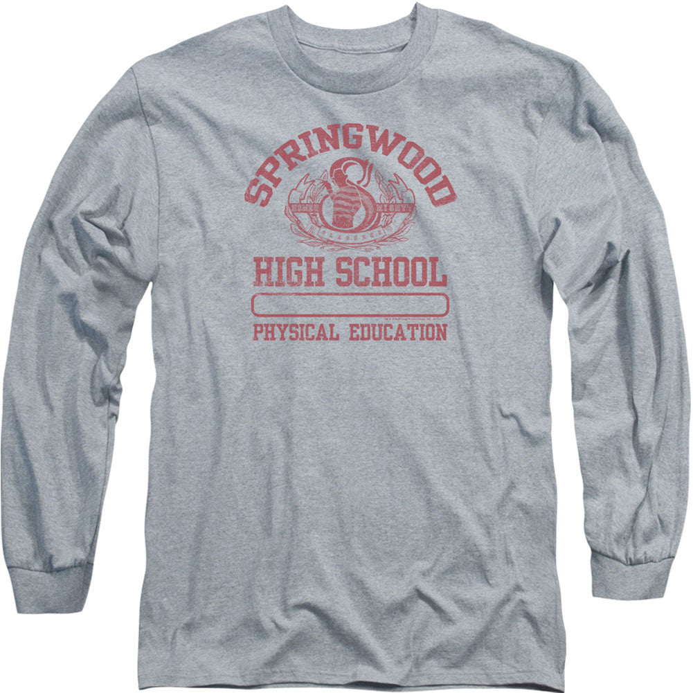 Nightmare On Elm Street Springwood High Long Sleeve Front
