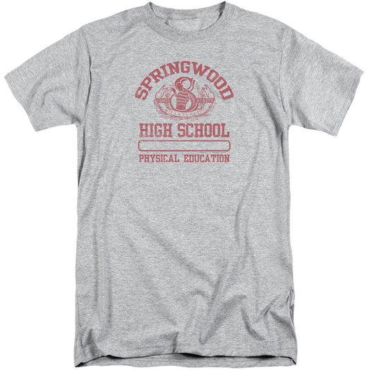Nightmare On Elm Street Springwood High Adult Tall T-shirt Tall Front