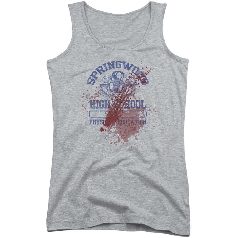 Nightmare On Elm Street Springwood High Victim Junior Top Front