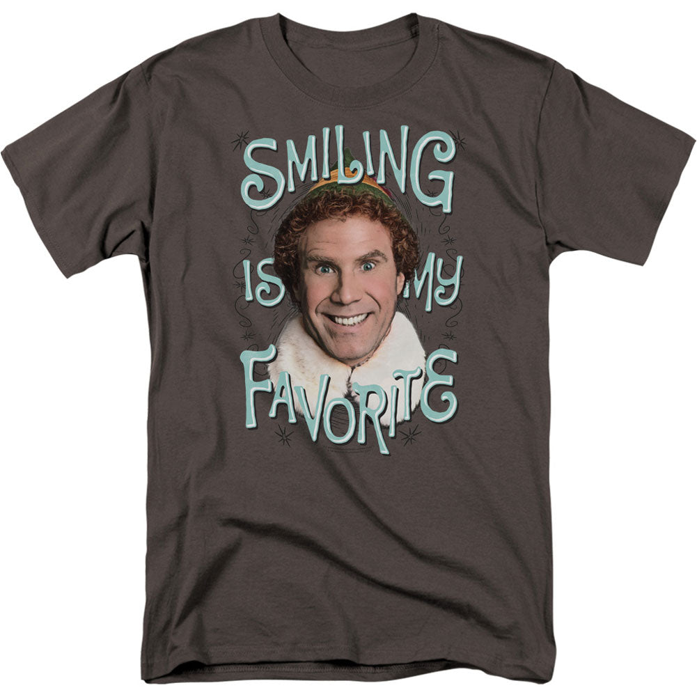Elf Smiling Adult T-shirt Front