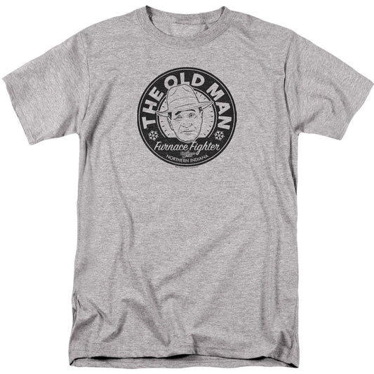 A Christmas Story The Old Man Adult T-shirt Front
