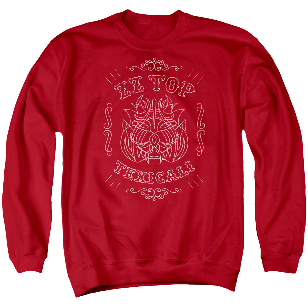 ZZ Top Texicali Demon Adult Sweatshirt Front