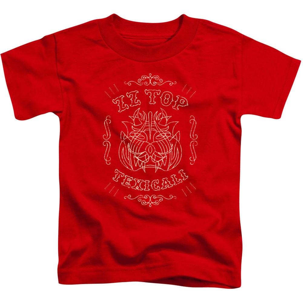 ZZ Top Texicali Demon Toddler Childrens T-shirt Front