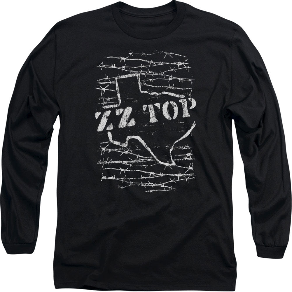 ZZ Top Barbed Long Sleeve Front