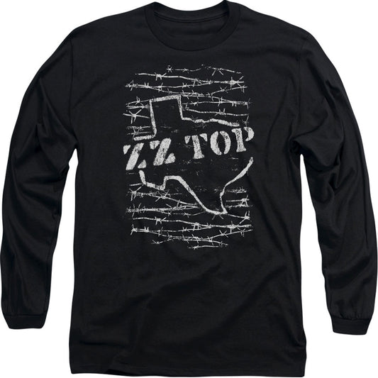 ZZ Top Barbed Long Sleeve Front