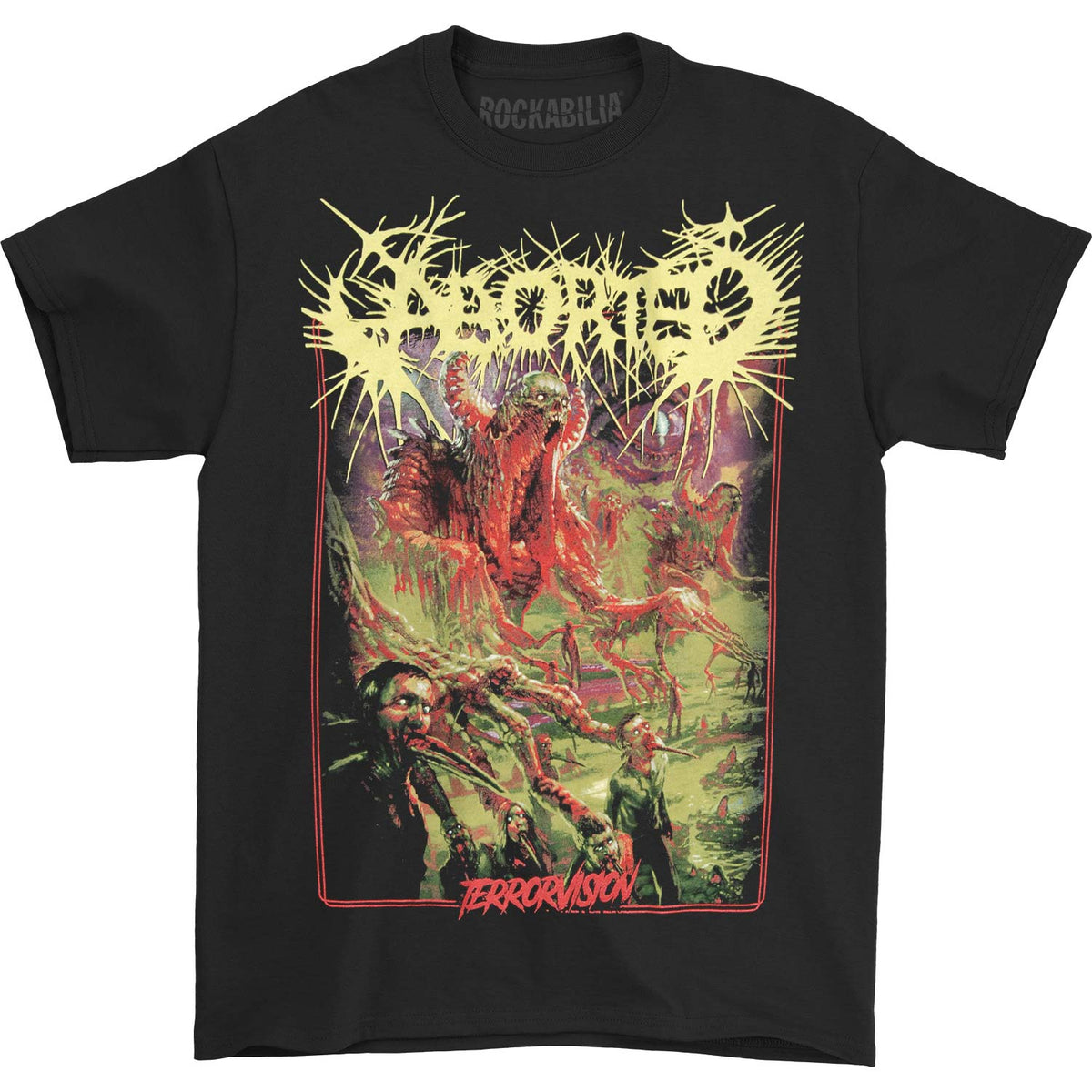 Aborted TerrorVision T-shirt Front