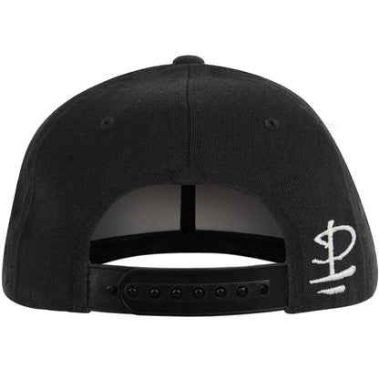 Embroidered Logo Snap Back Cap Baseball Cap