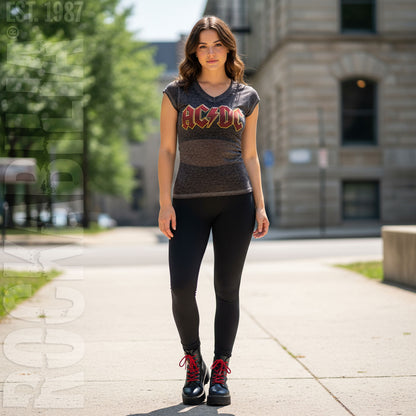 Red Name Sleeveless Junior Tee Junior Top