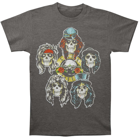 Guns N Roses Guns N Roses Five Vintage Heads T-shirt