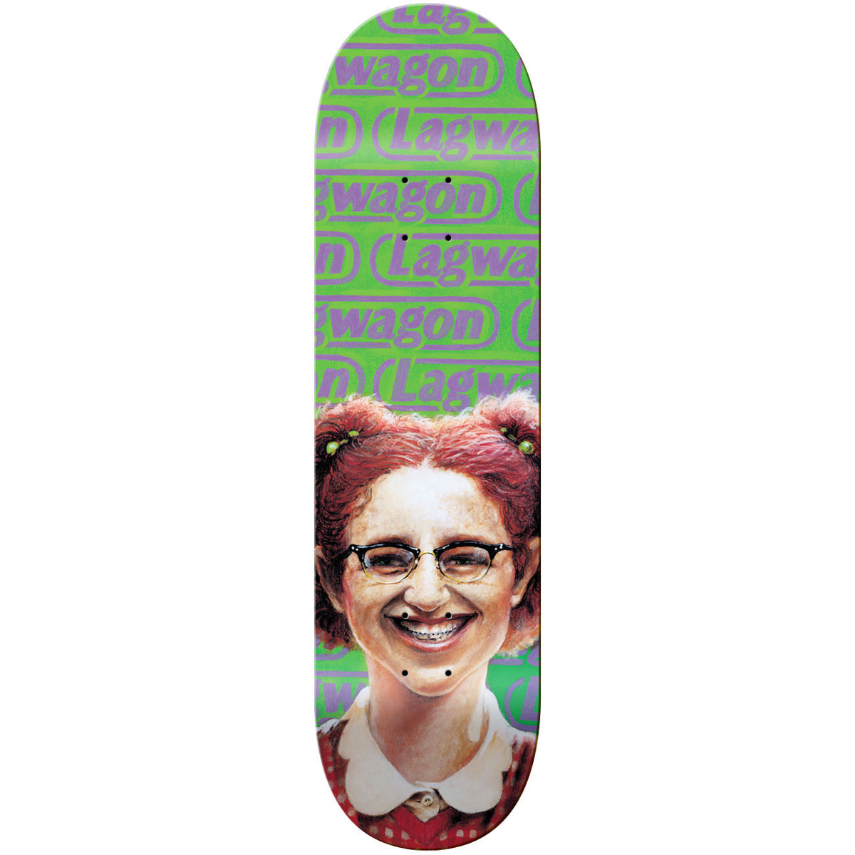 Vannen x Lagwagon "Let's Talk About Feelings" Skateboard Deck Skateboard Deck Front