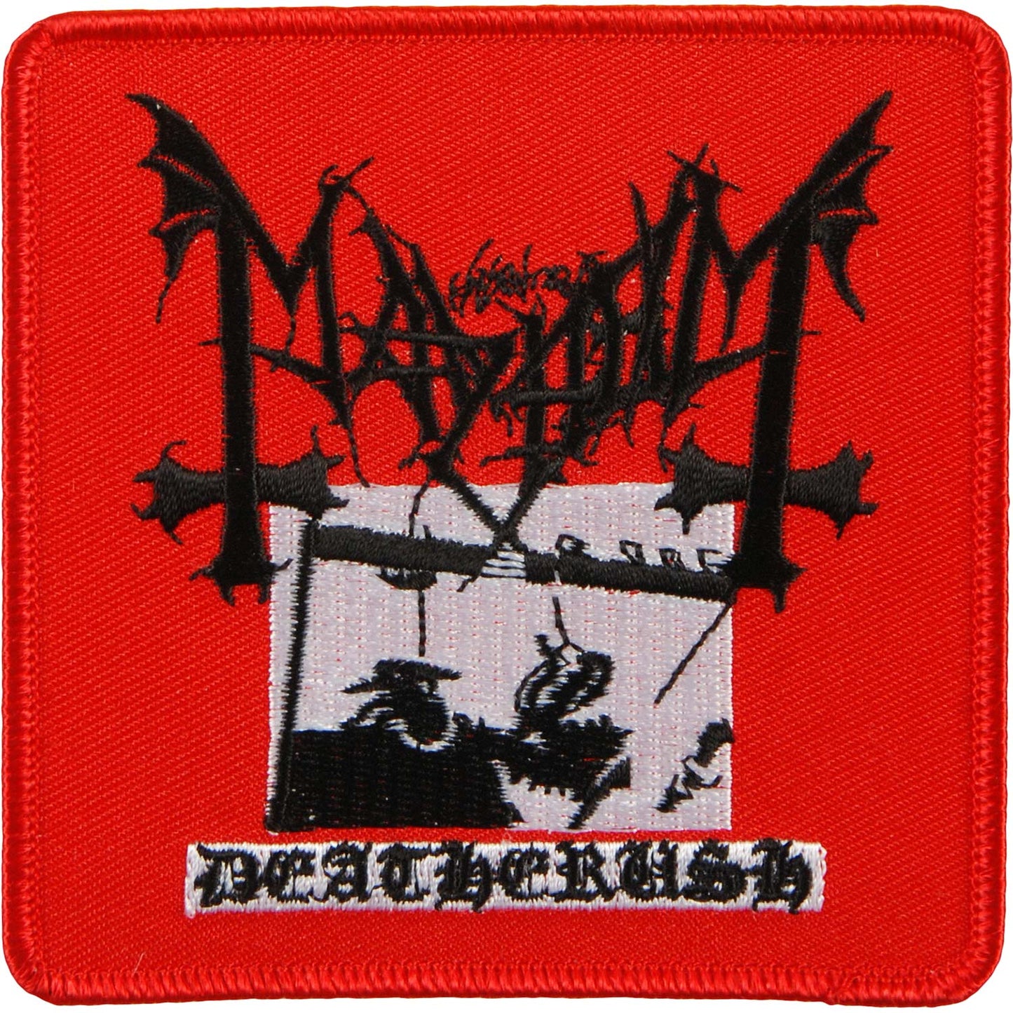 Mayhem Deathcrush patch Embroidered Patch