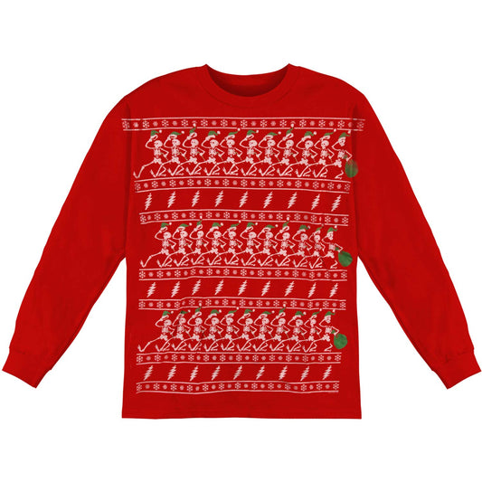 Dancin Skeletons XMas Sweater Long Sleeve