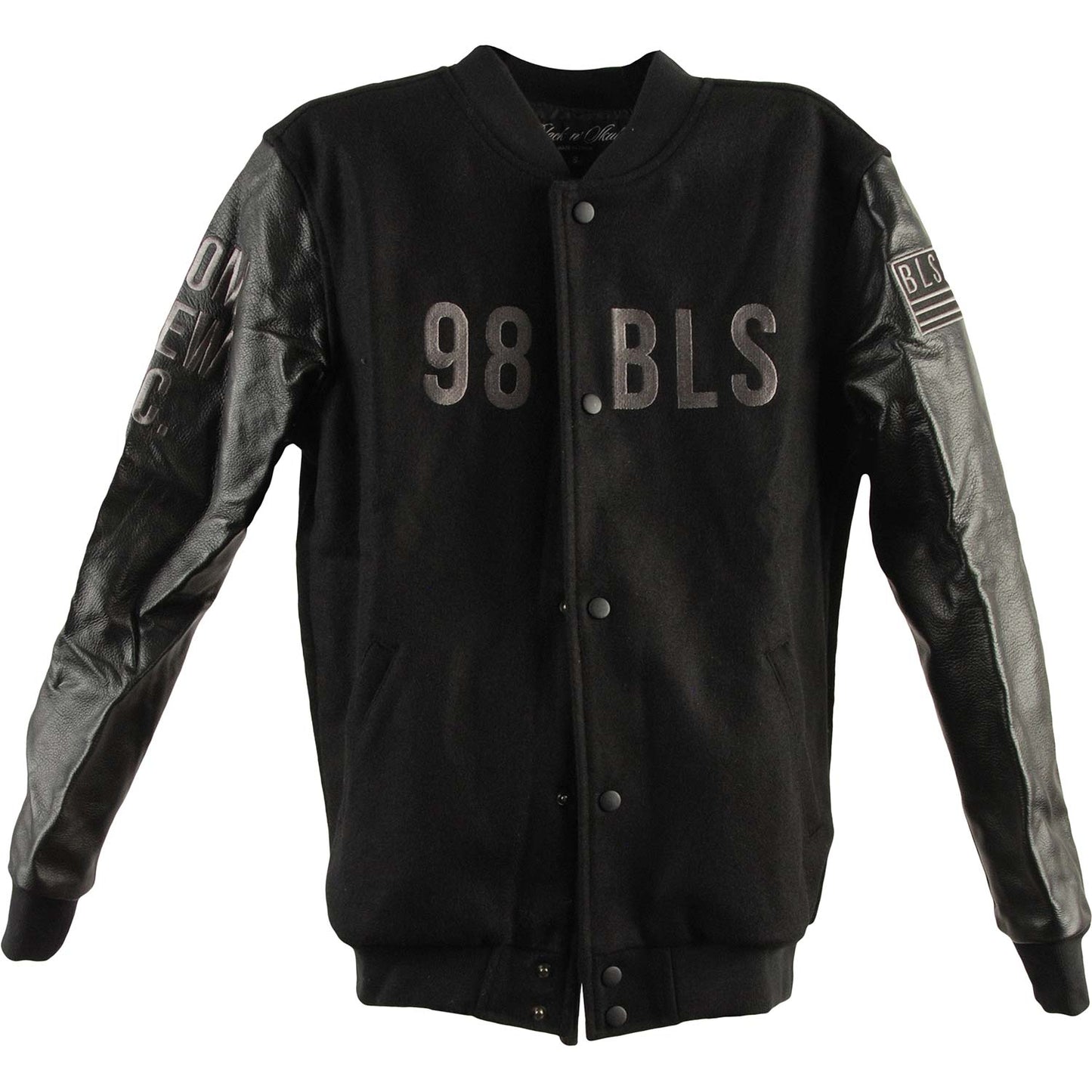 Leather Varsity Jacket O'Doom Varsity Jacket