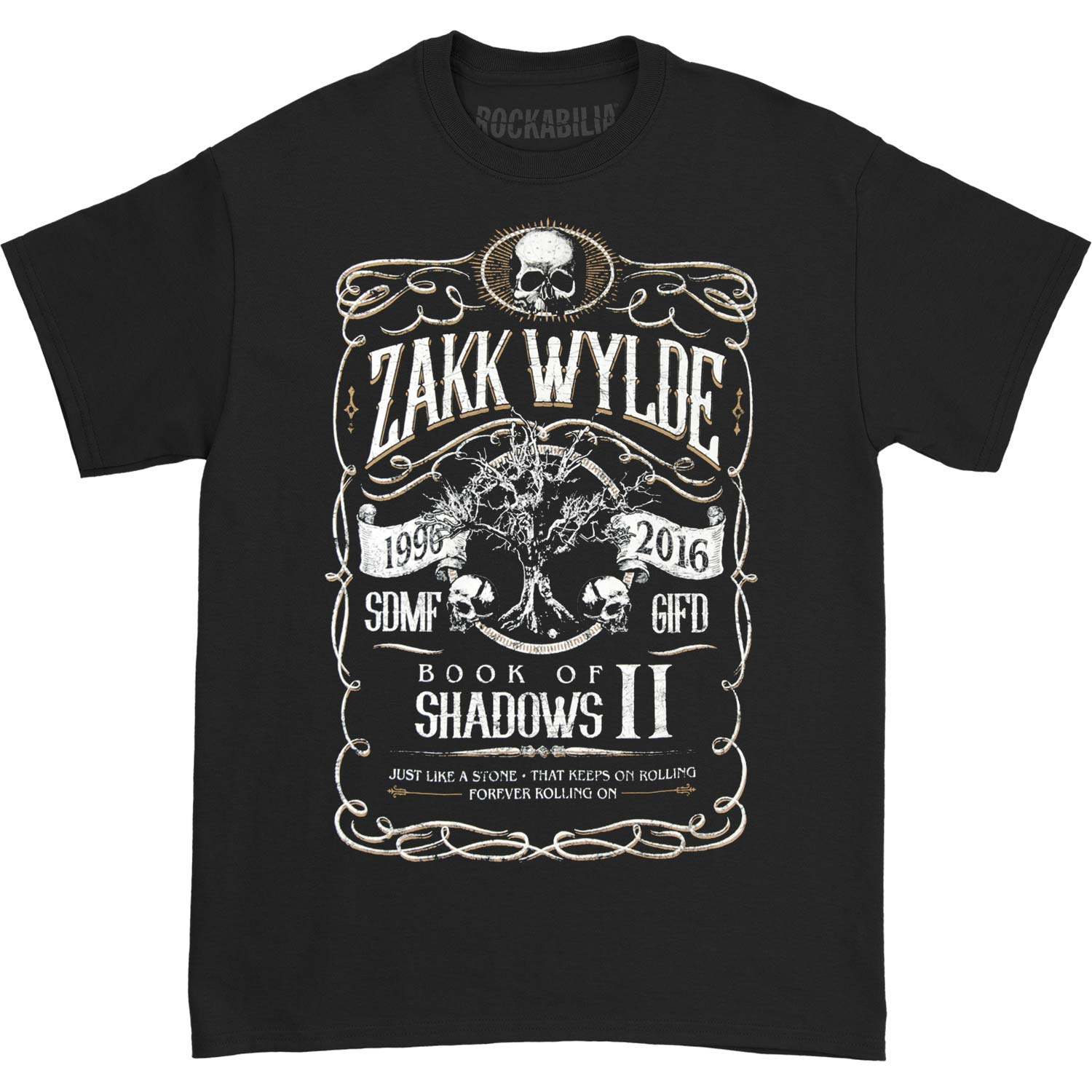 Black Label Society BLS II Summer Tour Tee T-shirt