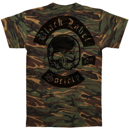 Black Label Society BLS Worldwide Camo Tee T-shirt