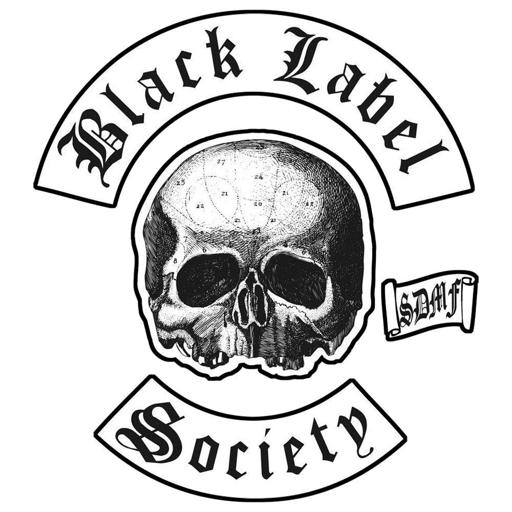 Black Label Society BLS Back Patch Set Patch Set Front