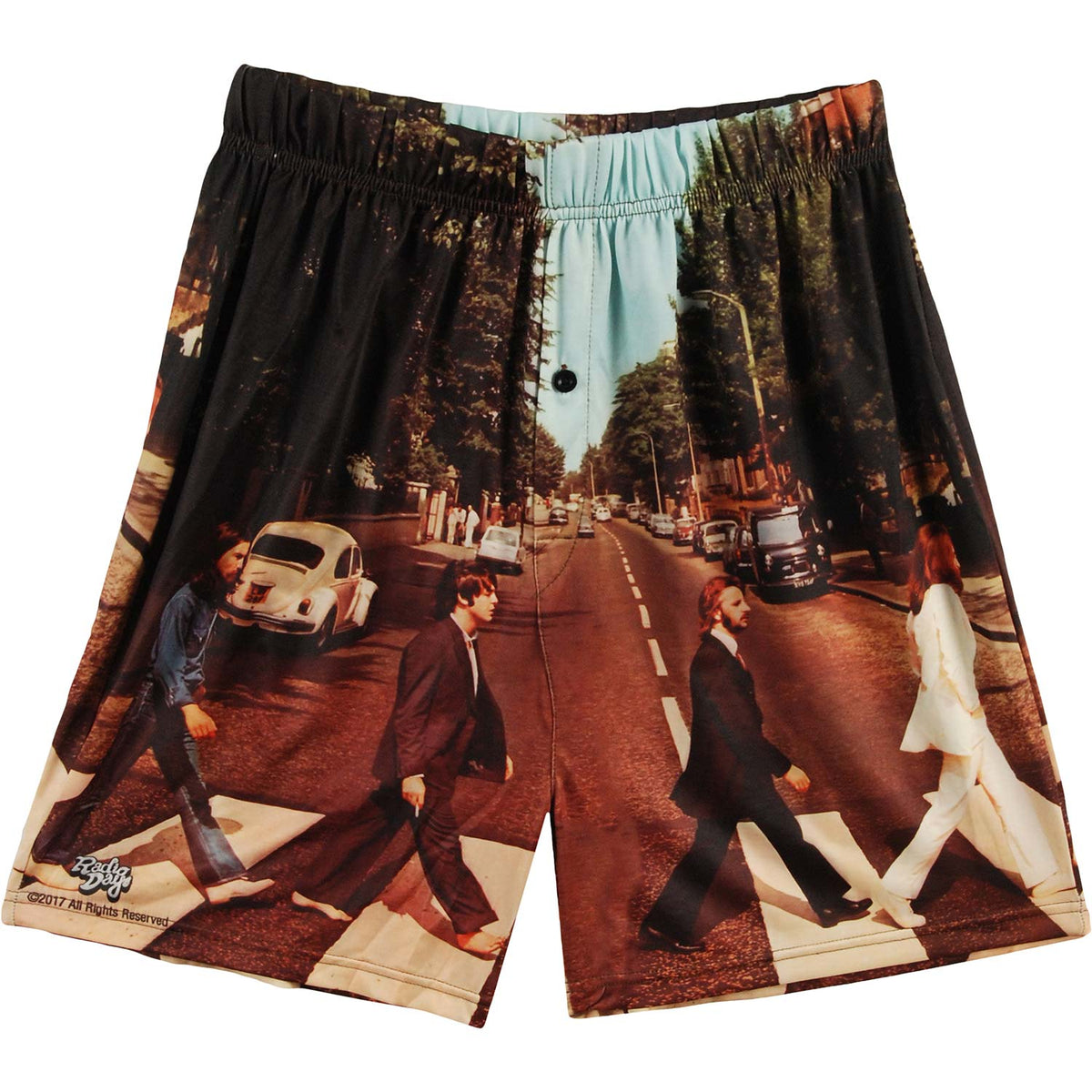 Beatles Abbey Road Boxers Front