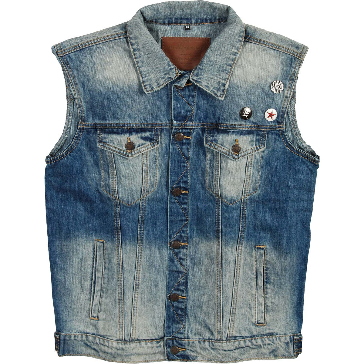 Who Union Jack Vest Front