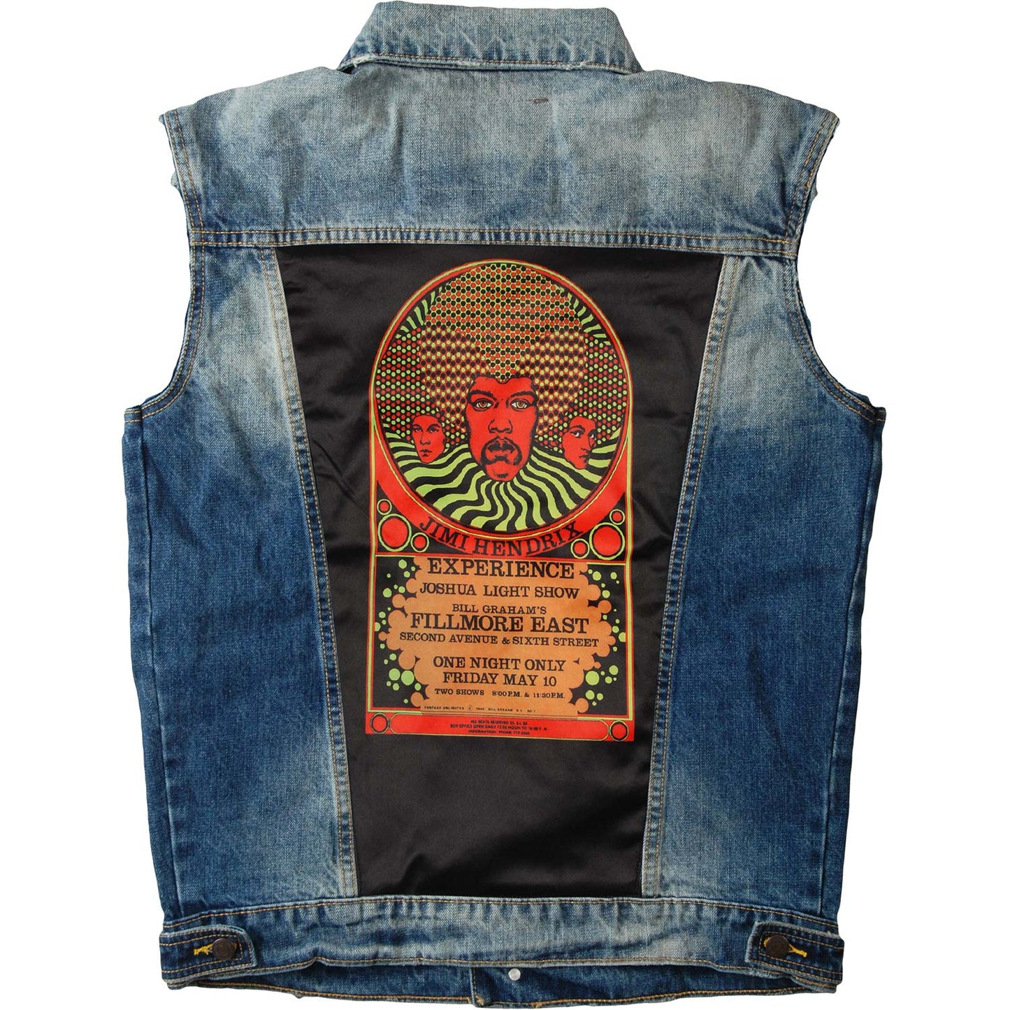 Jimi Hendrix Psychedelic Vest