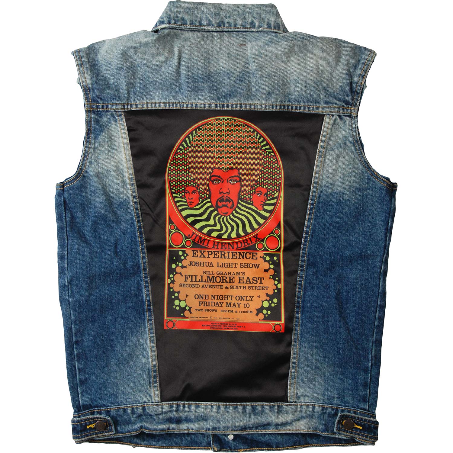 Jimi Hendrix Psychedelic Vest