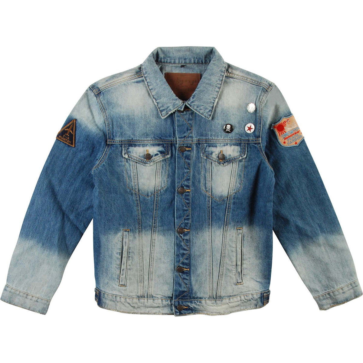 Pink Floyd Pig In The Sky Denim Jacket Front