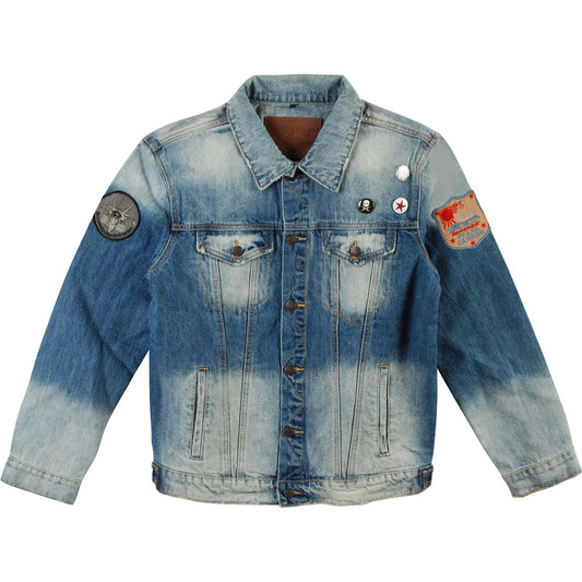 Metallica Iron Snake On The Bridge Denim Jacket