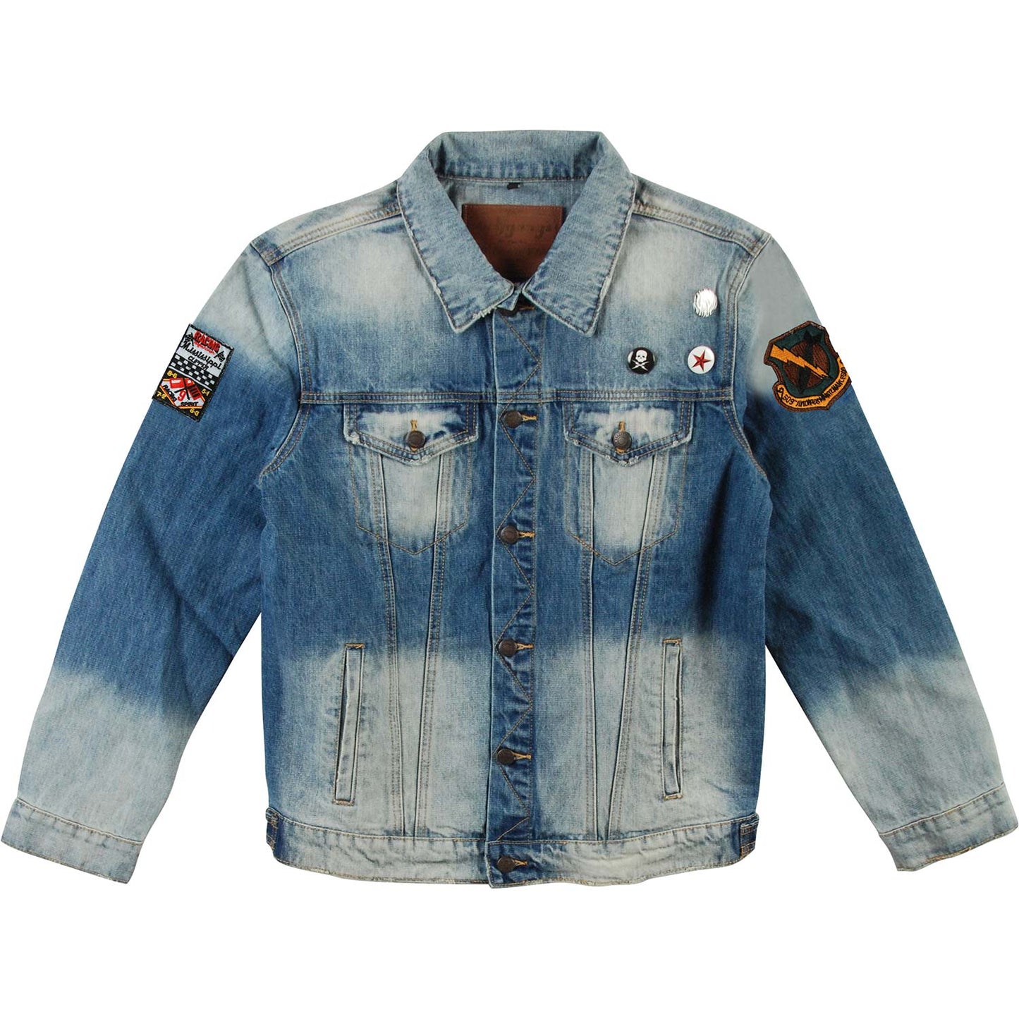 Rasta Blue Denim Jacket