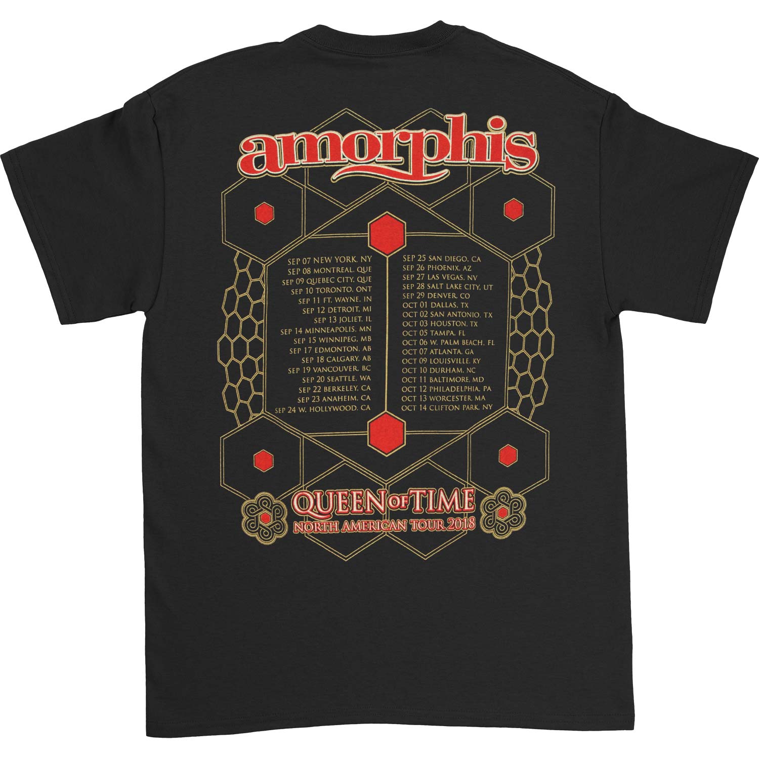 Amorphis Rotonde Date Back T-shirt