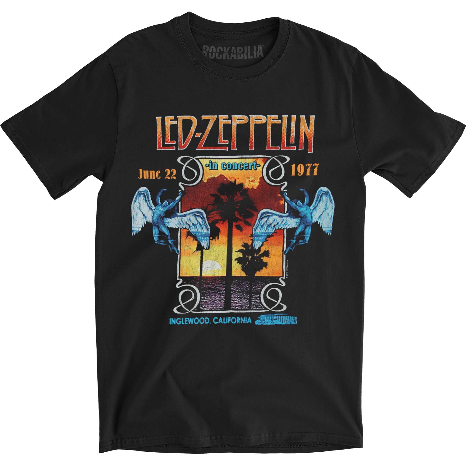 Led Zeppelin Inglewood Slim Fit T-shirt Front