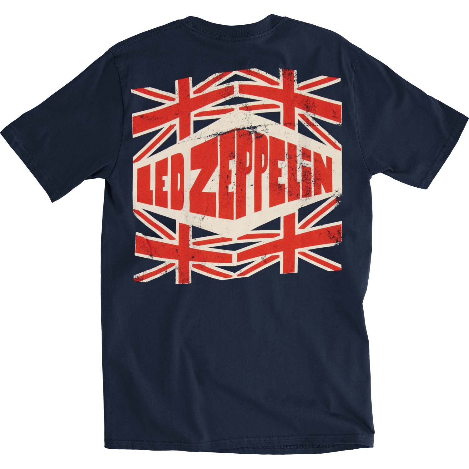 Led Zeppelin Union Jack Tee Slim Fit T-shirt Back