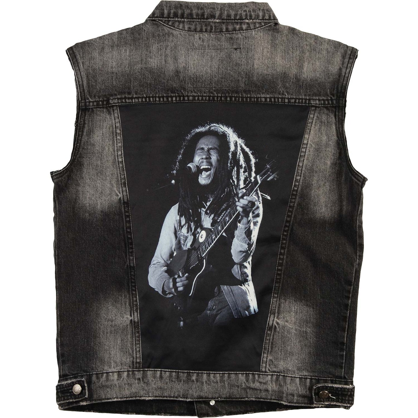 Bob Marley Rasta Black Vest