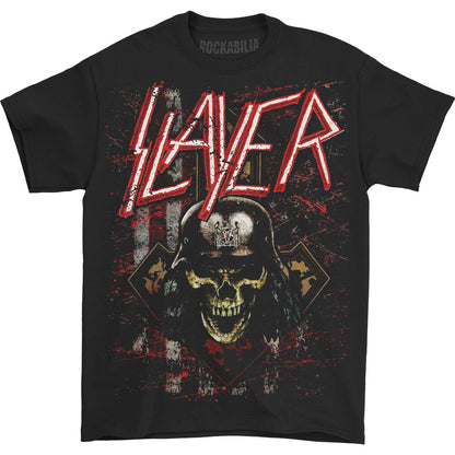 Slayer Scratched Flag 2018 Tour Tee T-shirt Front