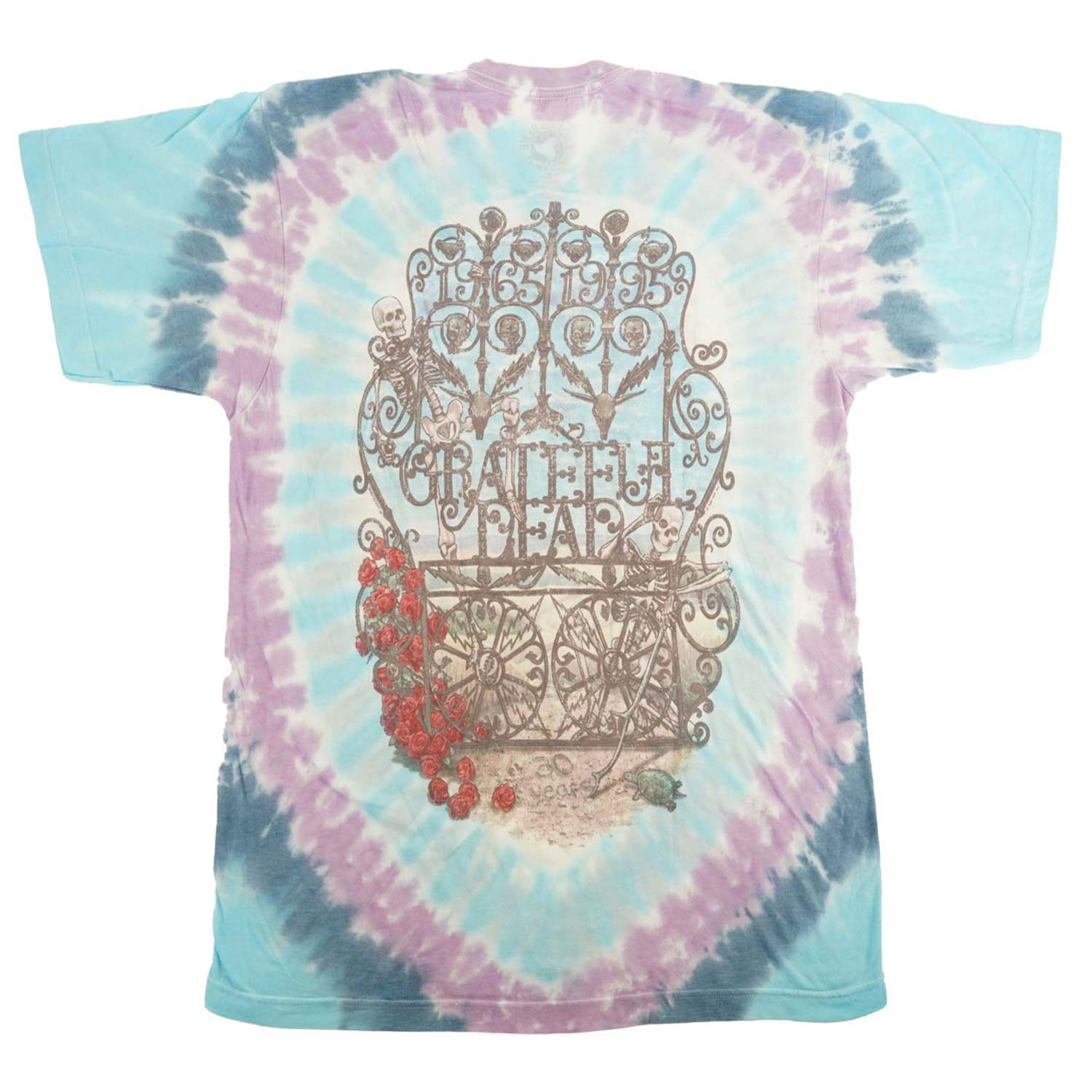 Grateful Dead Vintage 30th Anniversary Tie Dye T-shirt Back