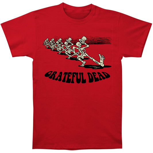 Grateful Dead Skeleton Parade Slim Fit T-shirt Front