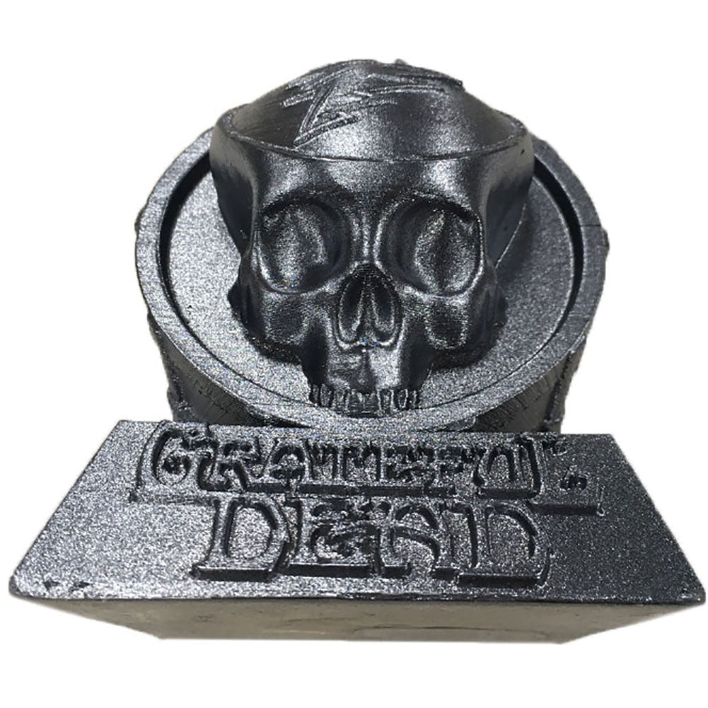Grateful Dead Drum Candle Steel Candle Front