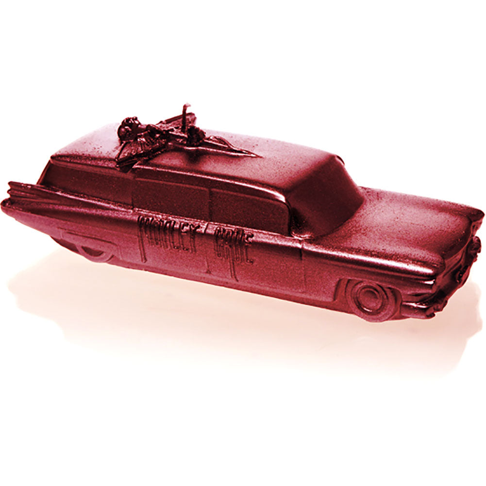 Motley Crue Metallic Red Candle Candle Front
