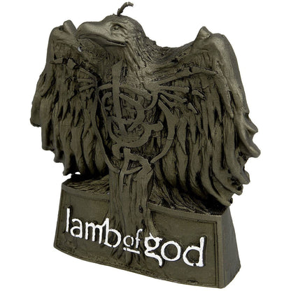Lamb Of God Candle - Black Candle Front