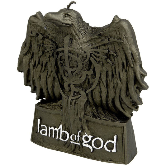 Lamb Of God Candle - Black Candle Front
