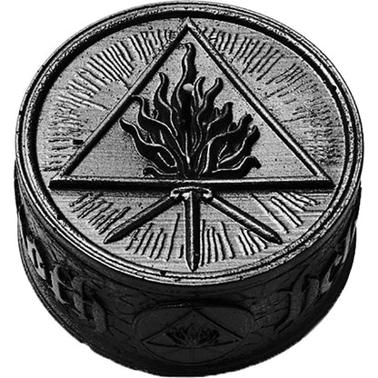 Candle - The Unholy Trinity - Black Metallic Candle