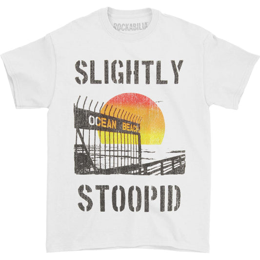 Slightly Stoopid Ocean Beach Gate T-shirt Front