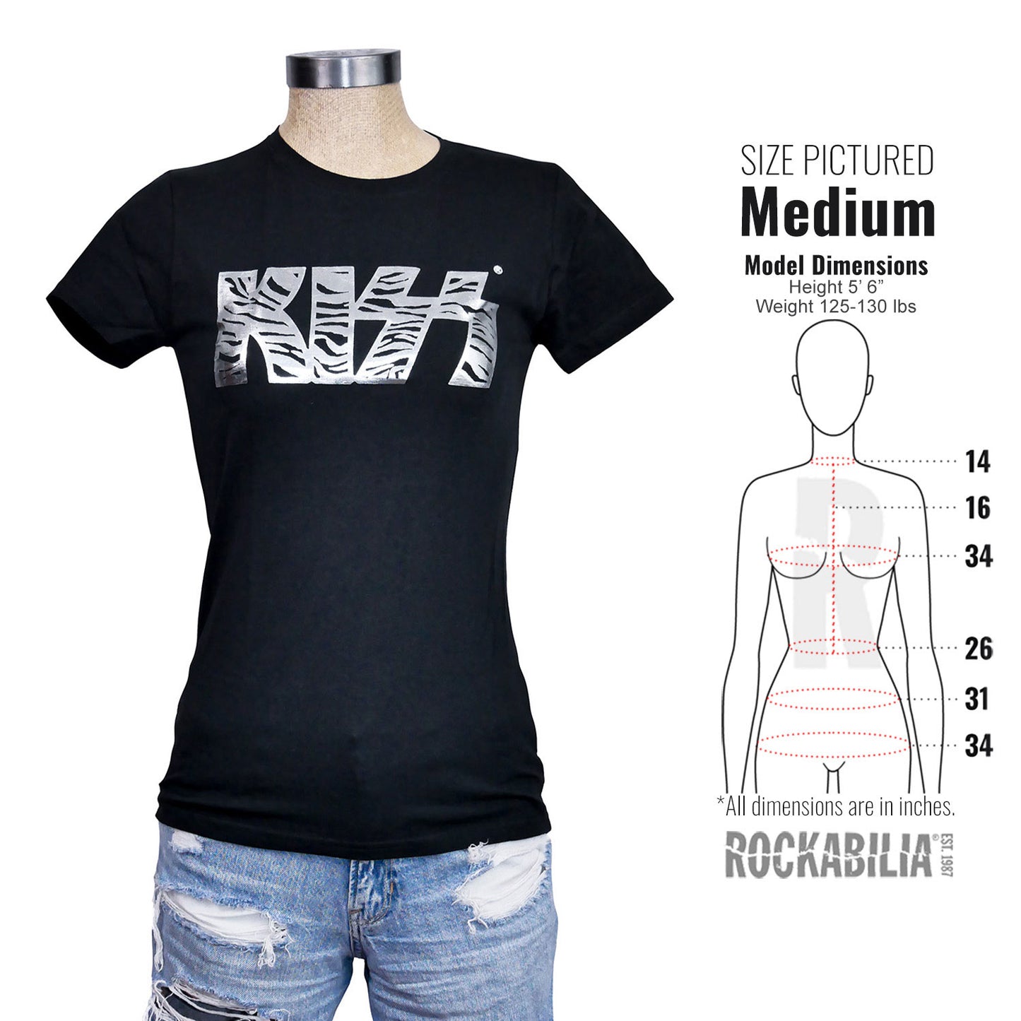 Zebra Logo Junior Top