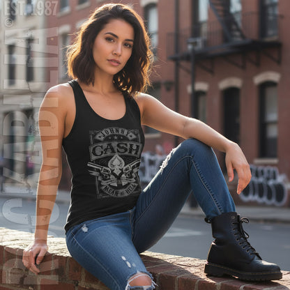 Mean As Hell Racer Tank Womens Tank