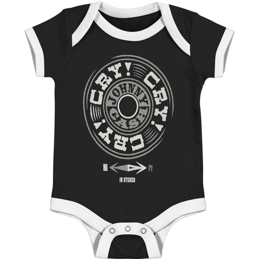 Johnny Cash Cry, Cry, Cry Bodysuit Front